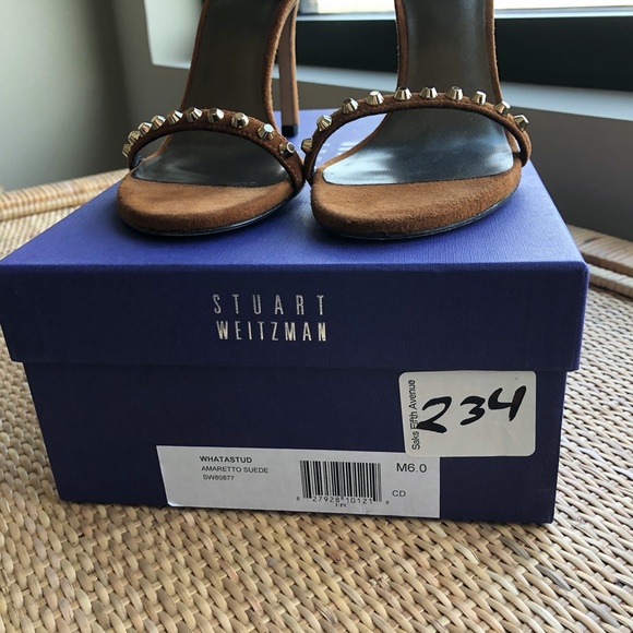 🎈🎉🎊 HOST PICK Stuart Weitzman Whatastud Sandals New 🎉🎊 - Picture 4 of 10